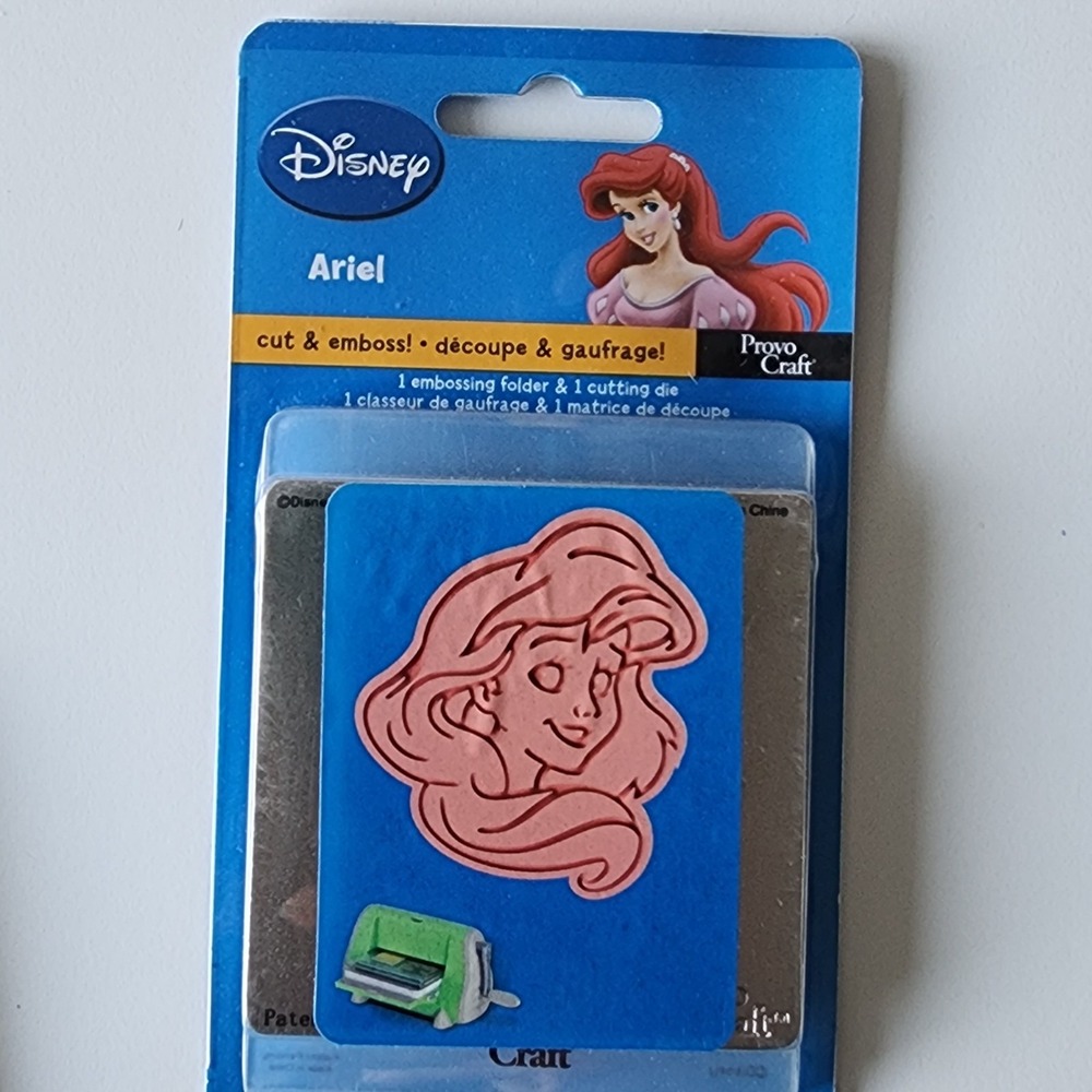Sizzix Embossing Folders Cuttlebug Disney Cut Emboss Dies Lot Shells Disney Cake - Picture 10 of 12